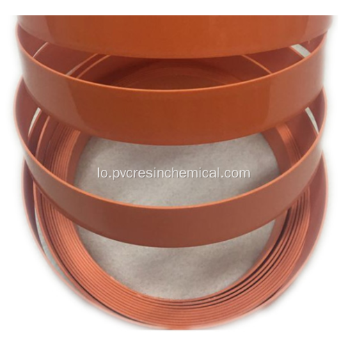 Banding ໂປຼແກຼມ PVC T Profile Edge